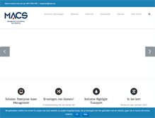 Tablet Screenshot of macsbv.nl